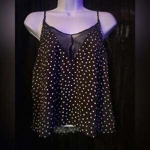 Cute polka dot tank